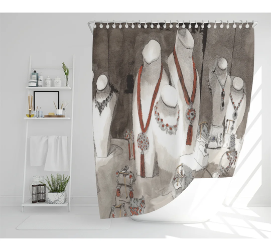 Quattlebaum Polyester Shower Curtain Set
