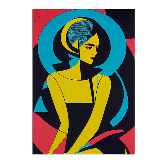 Vivid Abstract Woman