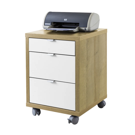 Pratico 3 Drawer Filing Cabinet