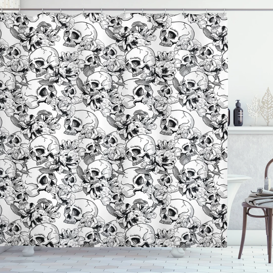 Bethanny 13 Piece Polyester Shower Curtain Set