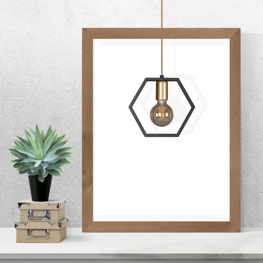 Akilah 1-Light Geometric Pendant