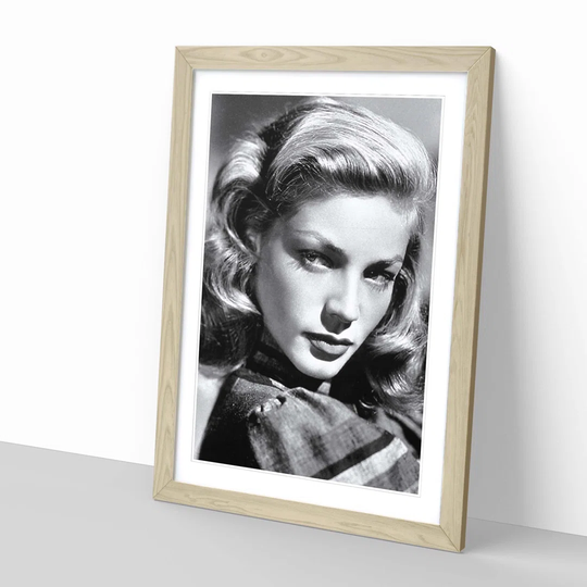 'Lauren Bacall' Framed Photographic Print