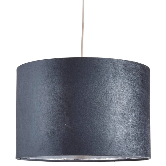 Peggy Velvet Drum Pendant Shade