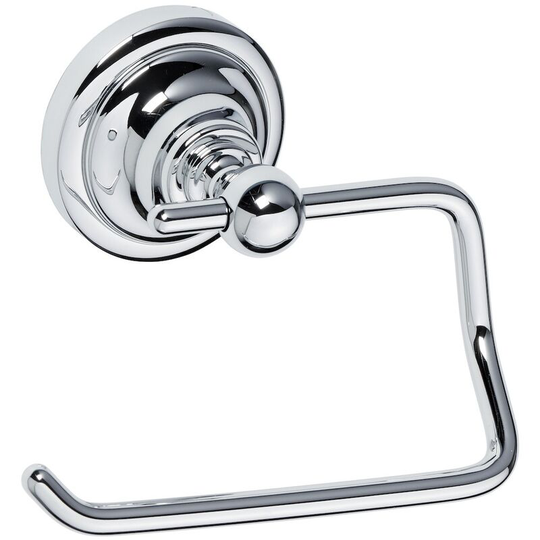 Ricordi toilet paper holder in brass, Chrome (OPTIMARIC26CR) - Bemeta
