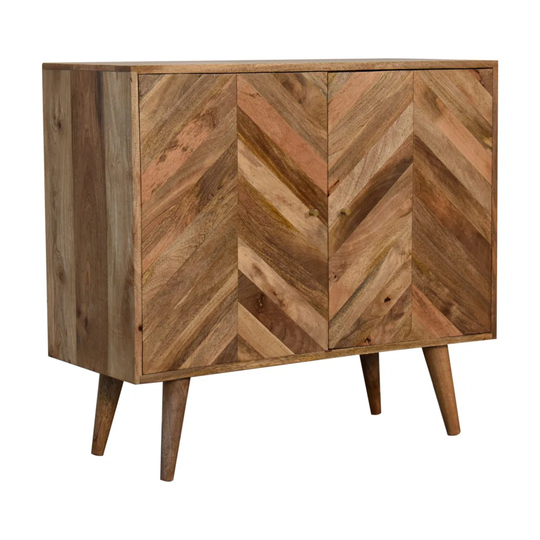 Skycrest Solid Wood 2 Door Cabinet