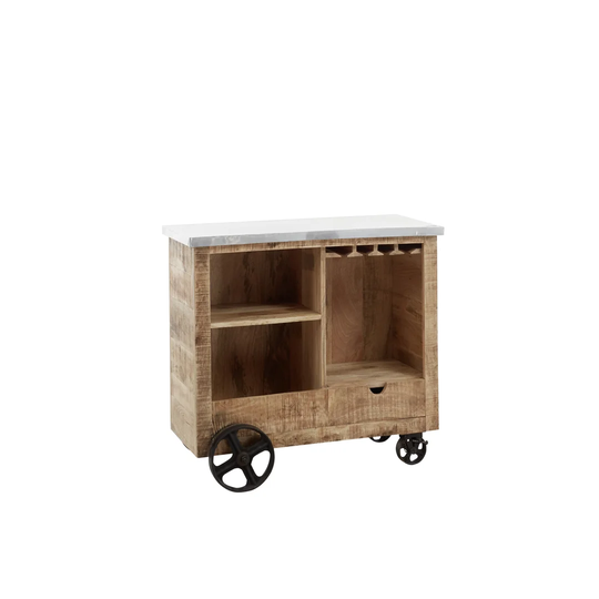 Depue Serving Cart