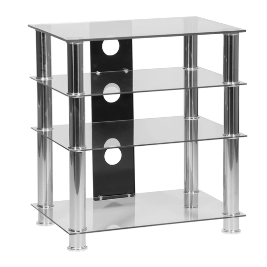 4 Shelf HiFi Rack