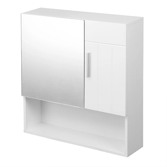 Bruan 54cm x 55cm Surface Mount Mirror Cabinet