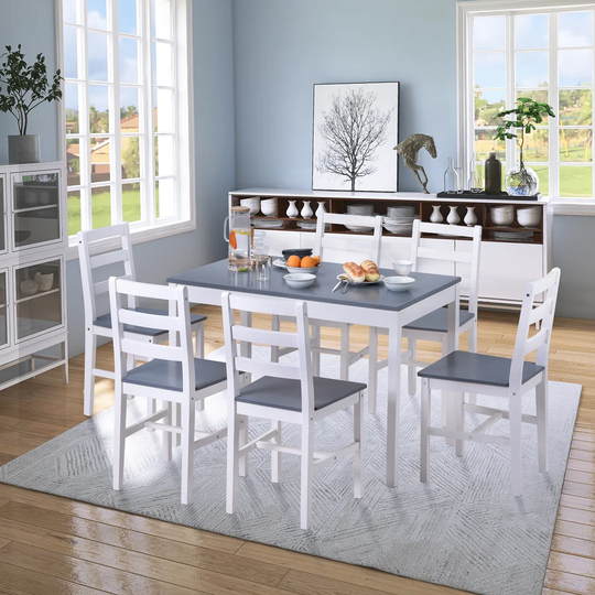 Meltzer Dining Set with 6 Chairs