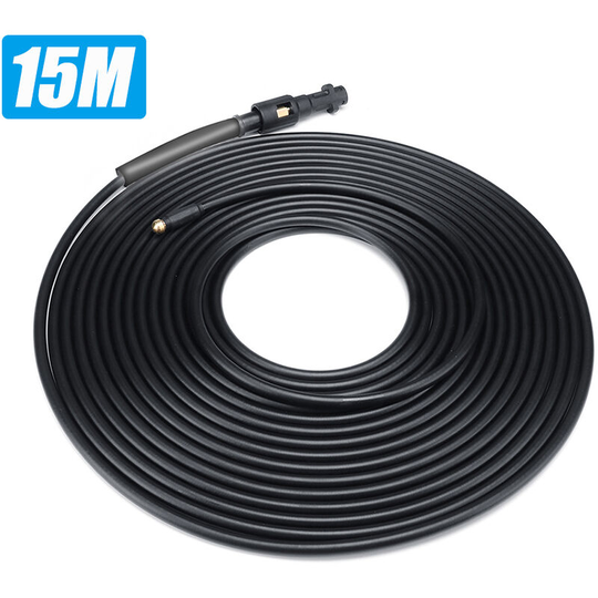 Pressure Washer Sewer Drain Cleaning Hose Tube Cleaner Compatible with Karcher K Series 15M