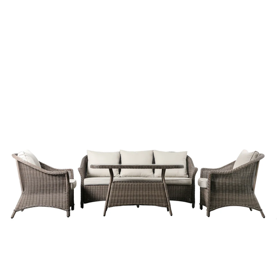 Boornazian 5 Seater Dining Set with Cushions