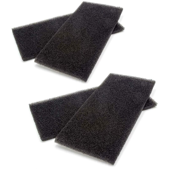 Vhbw - 4x Foam Filter hx 481010354757 compatible with Whirlpool Tumble Dryer Heat Exchanger