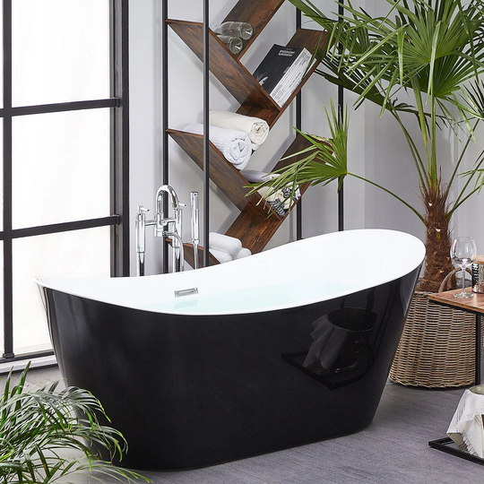 Arick 1700 mm x 770 mm Freestanding Double Slipper Bathtub