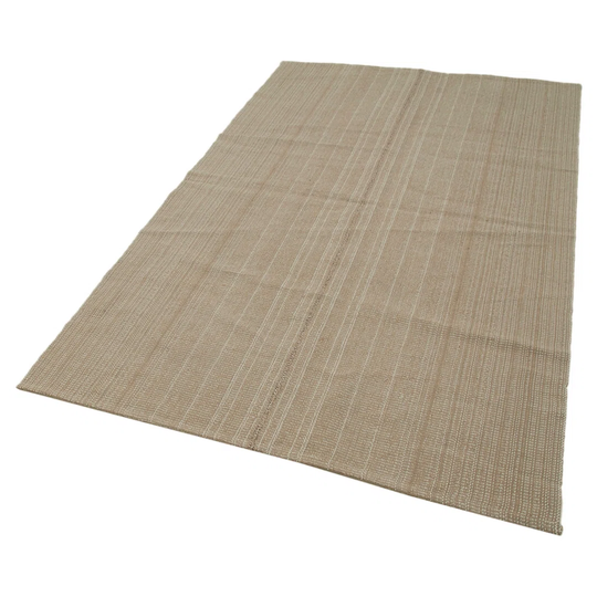 Josephene Hand-Knotted Cotton/Wool Brown Rug