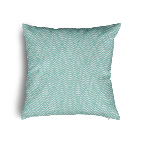 Ortholf Down Geometric Square Scatter Cushion with Filling