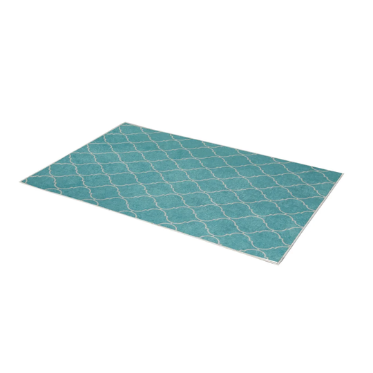 Angelique Flatweave Blue Rug