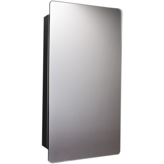 Tullamore 460mm x 660mm Stainless Steel Mirrored Cabinet - Chrome