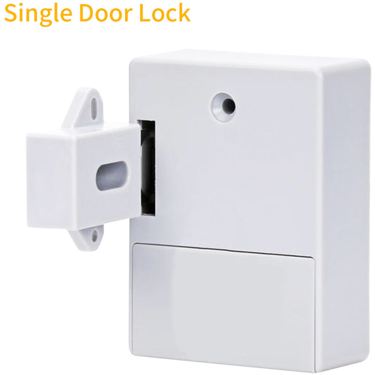 Superseller - Smart Sensor Cabinet Lock Adhesive Hidden Drawer Lock Shoe Cabinet Wardrobe Bathroom Inductive Digital Lock for Single-opening Door