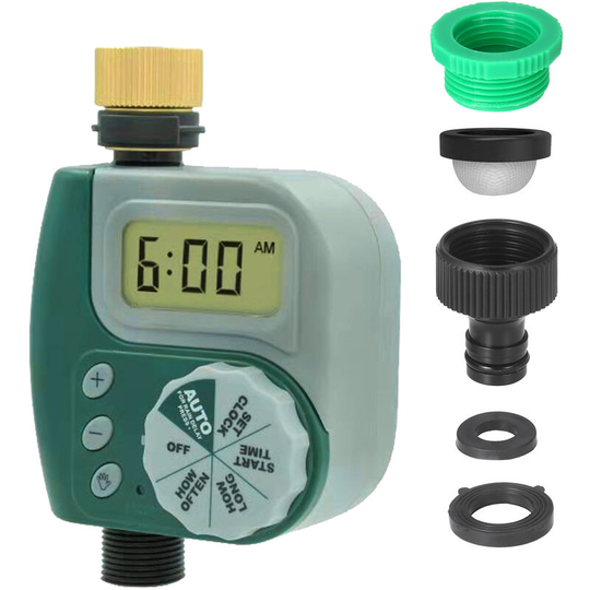 Superseller - Digital Programmable Water Timer Weatherproof Garden Lawn Faucet Hose Timer Automatic Irrigation Controller
