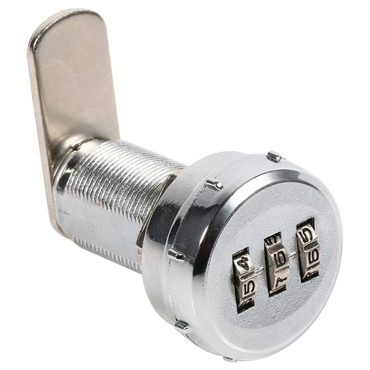 Perleraregb - Password Lock, Mechanical Cabinet Lock Drawer Lock Password 3 Digit Digital Code for Cabinet Closet Drawer Mailbox