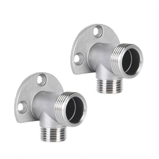 Installation Kit for Exposed Wall Mount Bathroom Faucet Outdoor Shower System Thermostatic Bar Mixer Valve Convert in-Wall to Surface Mount npt 1/2
