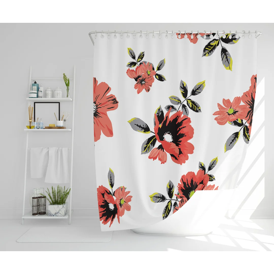 Hartvigsen Polyester Shower Curtain