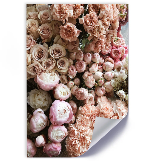 Composition with Flowers - Unframed Photograph