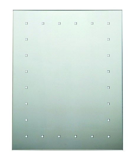 Janus 500mm x 650mm Battery Operated Illuminated 24 led Mirror - Chrome