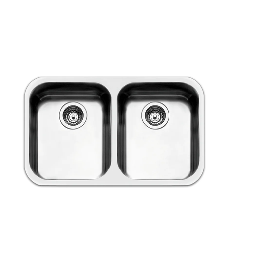 Ferrara Double Bowl Undermount Kitchen Sink