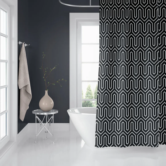 Magee Polyester Shower Curtain