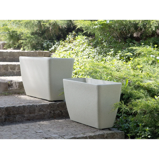 Mairead 2 Piece Stone Plant Pot Set