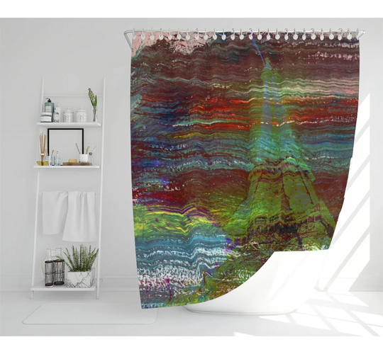Dilmore Polyester Shower Curtain Set