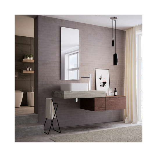 Ideal Standard Bathroom Mirror with Ambient Light and Anti-Steam 1000mm h x 400mm w