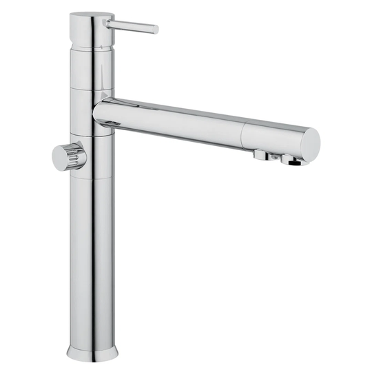 Silverview Twin Lever Monobloc Tap