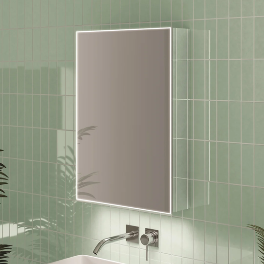 Exos 50cm x 70cm Surface Mount Mirror Cabinet