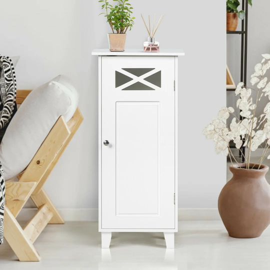 Eadwina 38Cm W x 81Cm H x 30Cm D Free-Standing Bathroom Cabinet