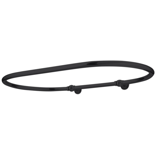 Aardhna 30 Wcm Curved Fixed Shower Curtain Rail