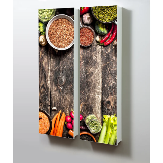 Spices 2 Piece 14 Pair Shoe Storage Cabinet Set