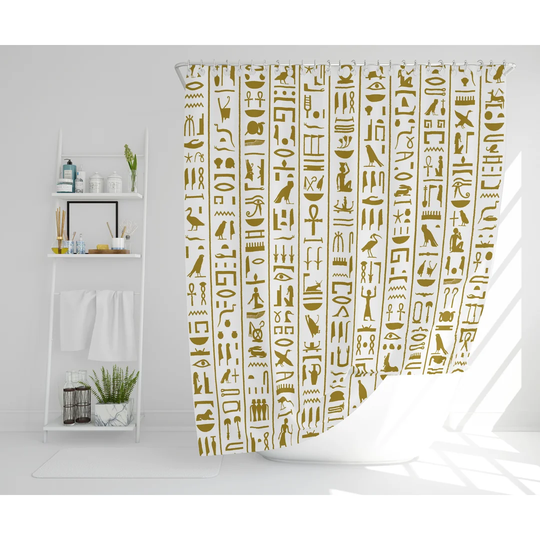 Sebbi Polyester Shower Curtain