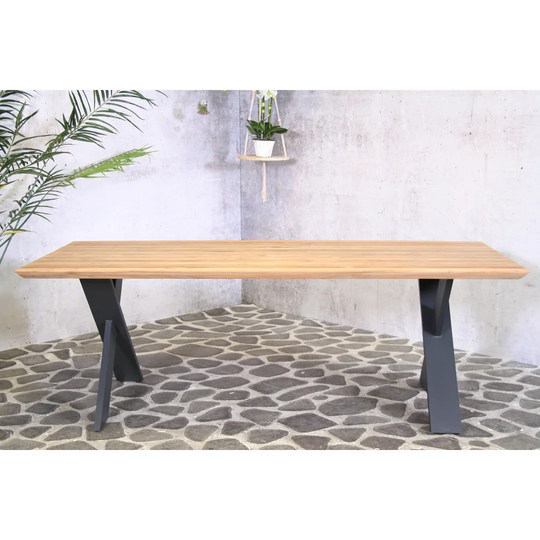Emmaleigh Metal Dining Table
