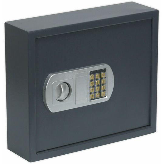 Electronic Combination Key Cabinet Wall Safe - 400 x 340 x 120mm - 50 KEY LIMIT