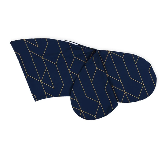 Golden Lines Pillowcase