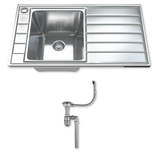 Ultra Modern 97cm x 50cm Kitchen Sink