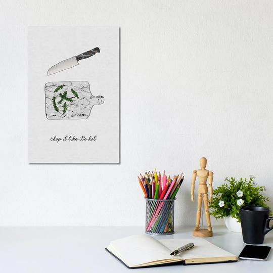 Chop It Like It's Hot by Orara Studio - Wrapped Canvas Art Prints