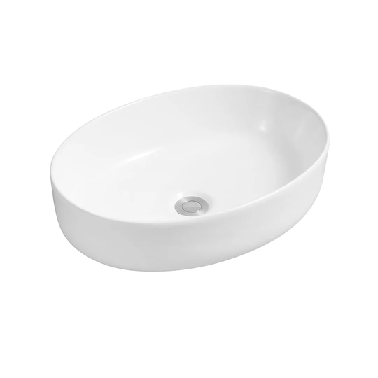 Ceramic Vert Oval Countertop Basin