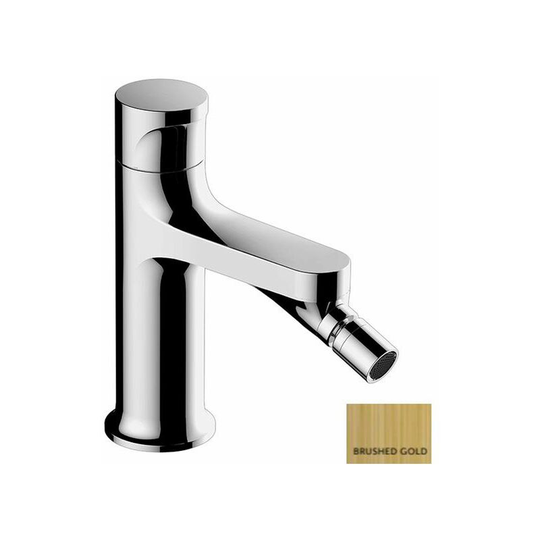 RAK - Portofino Bidet Mixer Tap - Brushed Gold - Brushed Gold