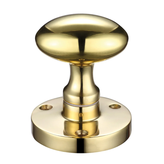 Hagberg Oval Mortice Knob 60.5Mm Rose Hagberg