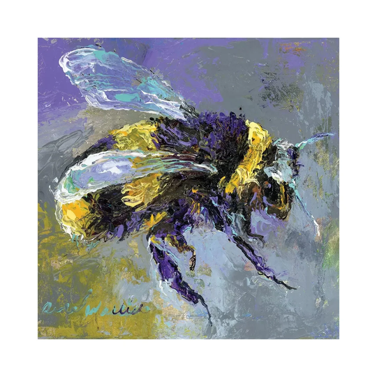 Bumblebee by Richard Wallich - Painting Print on Canvas