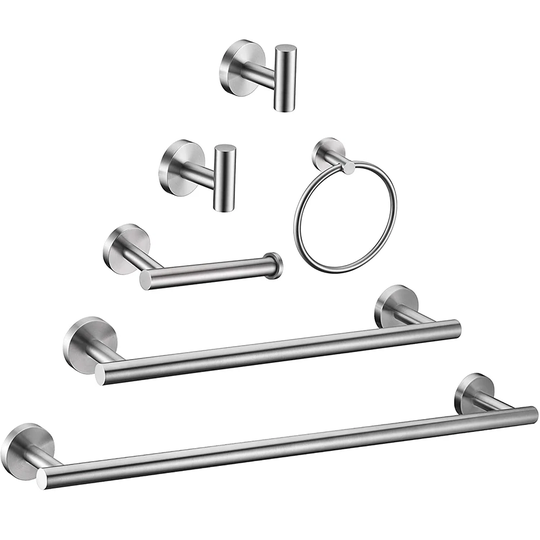 6 - Piece Bathroom Hardware Set