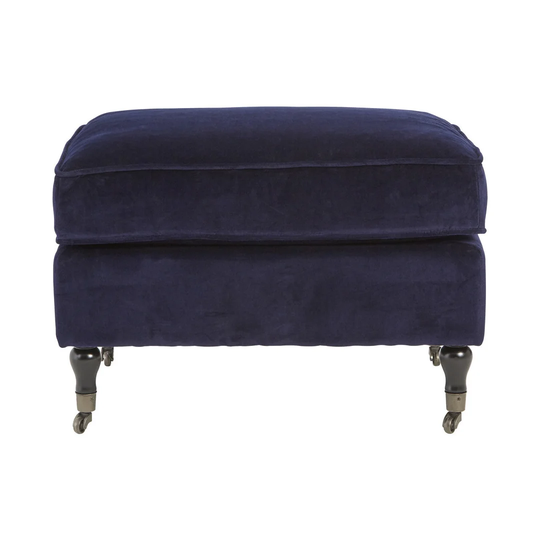 Osceola 67cm Velvet Rectangle Footstool